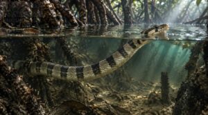 beaked sea snake beaked sea snake