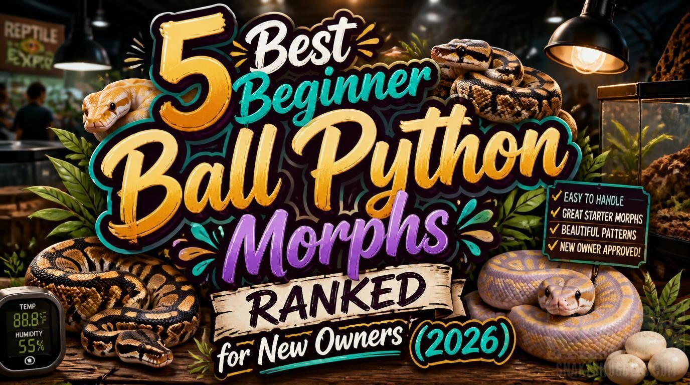 5 Best Beginner Ball Python Morphs Ranked for New Owners (2026)