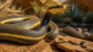 black-necked garter snake (t. cyrtopsis) black-necked garter snake (t. cyrtopsis)