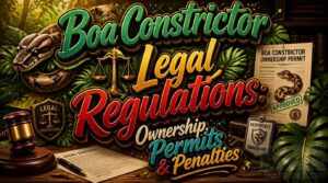 boa constrictor legal regulations boa constrictor legal regulations