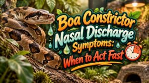boa constrictor nasal discharge symptoms boa constrictor nasal discharge symptoms