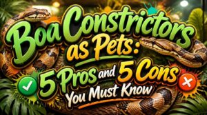 boa constrictors as pets pros and cons boa constrictors as pets pros and cons