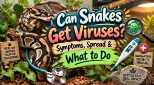 can snakes get viruses can snakes get viruses