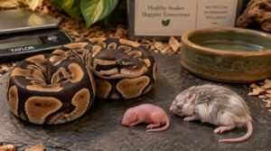 choose species-appropriate prey and portion size choose species-appropriate prey and portion size