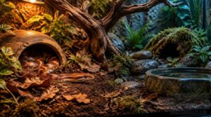 choosing safe substrate, hides, water, and enrichment choosing safe substrate, hides, water, and enrichment