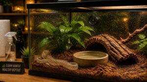 clean the enclosure after shedding clean the enclosure after shedding