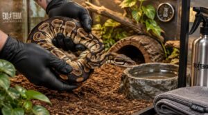 cleaning the habitat and monitoring your snake’s health cleaning the habitat and monitoring your snake’s health
