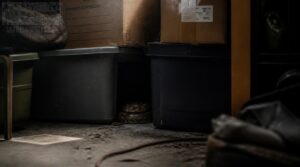 cluttered storage areas cluttered storage areas