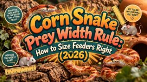 corn snake prey width rule