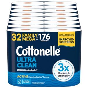 Cottonelle Ultra Clean Toilet Paper, B0CM4NVYDR