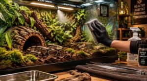 cycle, clean, and maintain the snake enclosure cycle, clean, and maintain the snake enclosure