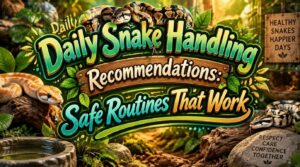 daily snake handling recommendations daily snake handling recommendations