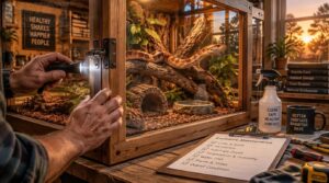 escape-test, furnish, and maintain your snake cage escape-test, furnish, and maintain your snake cage