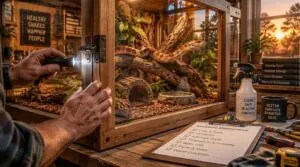 escape-test, furnish, and maintain your snake cage escape-test, furnish, and maintain your snake cage