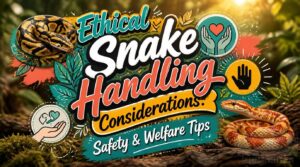 ethical snake handling considerations ethical snake handling considerations