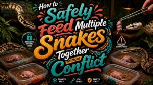 feeding multiple snakes together feeding multiple snakes together