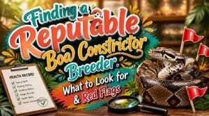 finding a reputable boa constrictor breeder finding a reputable boa constrictor breeder
