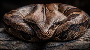 flattened head and tight coils flattened head and tight coils