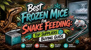 frozen mice for snake feeding