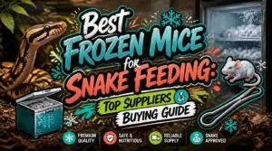 frozen mice for snake feeding