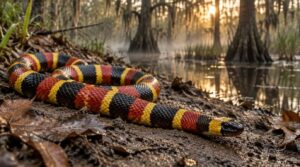 harlequin coral snake harlequin coral snake