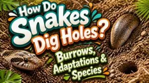 how do snakes dig holes how do snakes dig holes