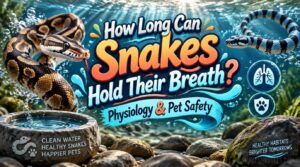 how long can snakes hold their breath how long can snakes hold their breath