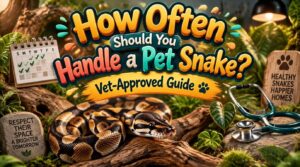 how often handle pet snake how often handle pet snake