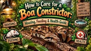 how to care for a boa constrictor how to care for a boa constrictor
