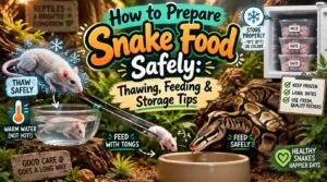 how to prepare snake food how to prepare snake food