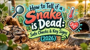 how to tell if a snake is dead how to tell if a snake is dead