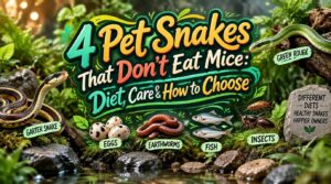 is there a pet snake that cant eat mice is there a pet snake that cant eat mice