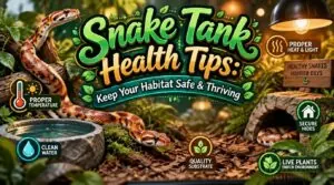 maintaining snake tank health maintaining snake tank health
