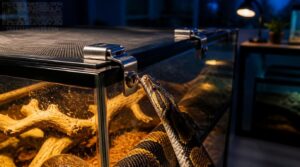 make the snake enclosure secure and escape-proof make the snake enclosure secure and escape-proof