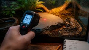 measure warm-side surface temperatures measure warm-side surface temperatures