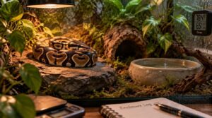 monitor your snake and maintain the habitat monitor your snake and maintain the habitat