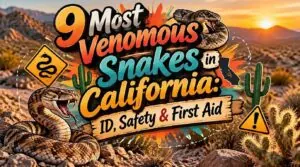 most venomous snakes in california most venomous snakes in california