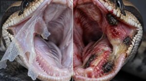 mouth rot versus shedding mouth rot versus shedding