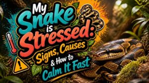 my snake is stressed my snake is stressed