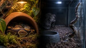 normal ball python behavior vs. stress normal ball python behavior vs. stress