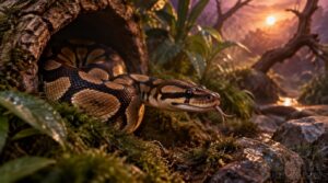 normal behavior in a healthy ball python normal behavior in a healthy ball python