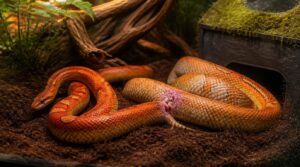 pair corn snakes and prepare egg-laying pair corn snakes and prepare egg-laying