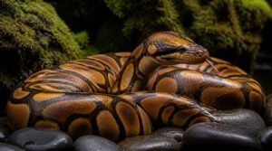scaleless ball python: unbroken markings scaleless ball python: unbroken markings