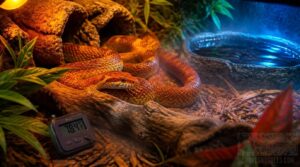 set up the ideal temperature, lighting, and humidity set up the ideal temperature, lighting, and humidity