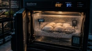 set up the incubator at 88–90°f and 90–100% humidity set up the incubator at 88–90°f and 90–100% humidity