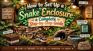 setting up a snake enclosure setting up a snake enclosure