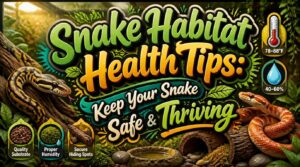 snake habitat health tips snake habitat health tips