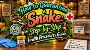 snake health quarantine procedures snake health quarantine procedures