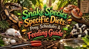 snake species specific diets snake species specific diets
