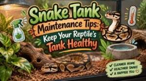snake tank maintenance tips